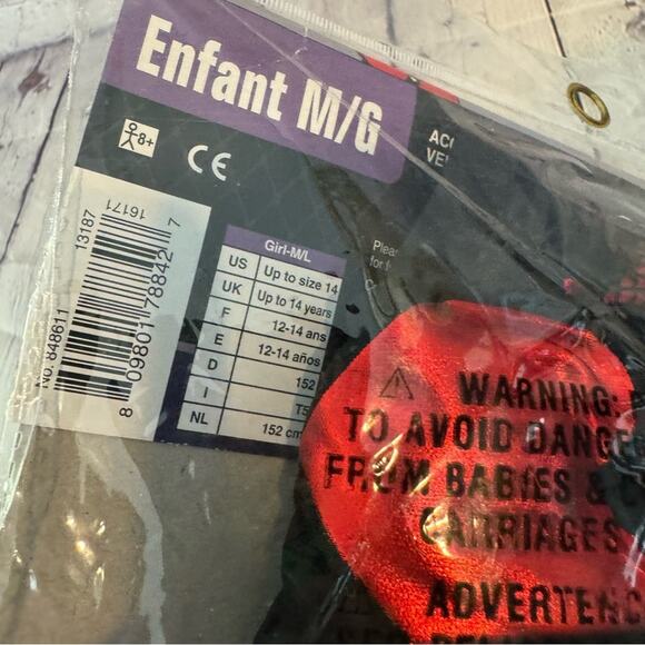 Storybook Costumes Dark Queen of Hearts Tunic Top Halloween Costume - Picture 5 of 5